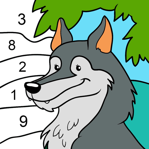 Color by Number - Animals app icon