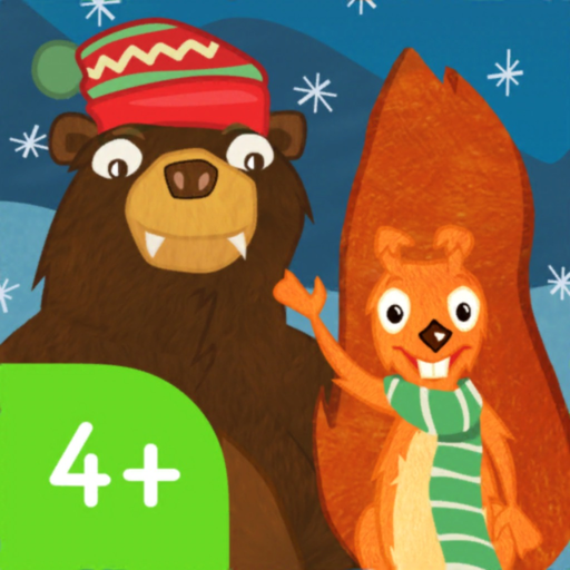 Squirrel & Bär - Wintersause app icon