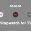 Stopwatch for TV icon