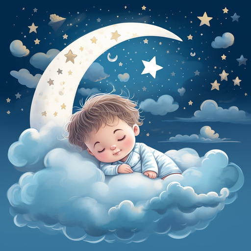 White Noise. Good baby's sleep app icon