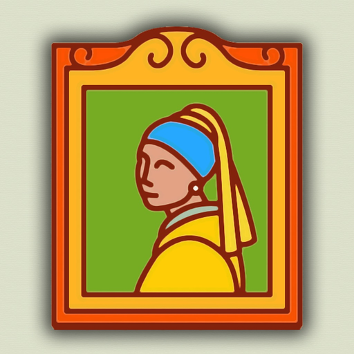 Famous Paintings Quiz app icon