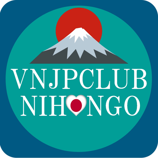 Học tiếng Nhật Vnjpclub app icon