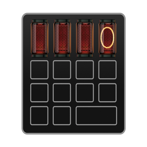 Nixie Calculator app icon