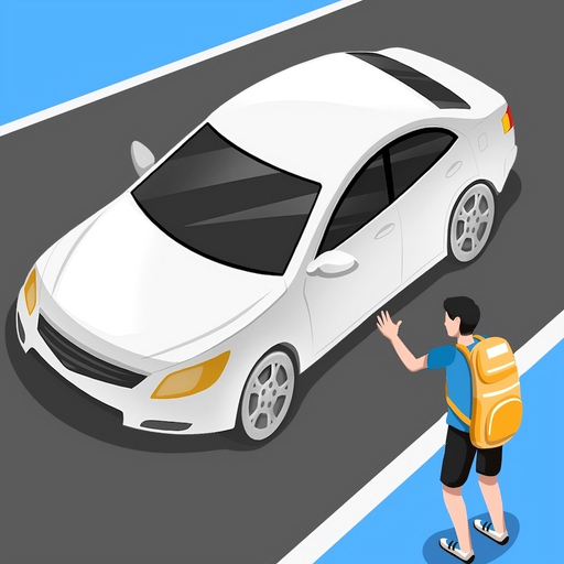 Pick Me Up 3D: Taxi Game app icon