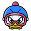 Ski & snowboard tracker icon
