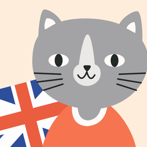 English cards for kids app icon