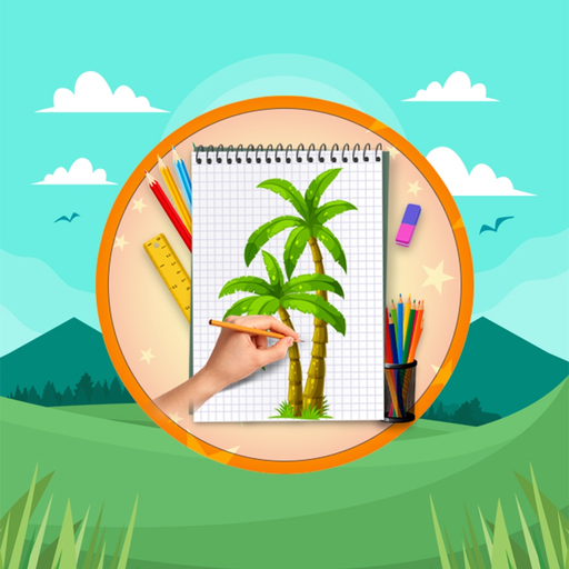 How to Draw Trees app icon
