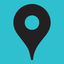 Solid GPS icon
