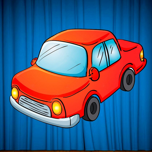 Race Car puzzle games parking app icon