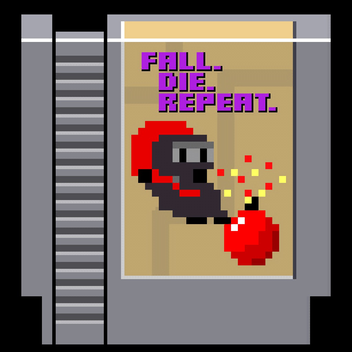 Fall. Die. Repeat. app icon