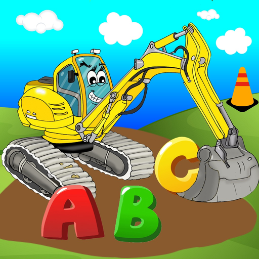 Construction Truck Games ABC app icon