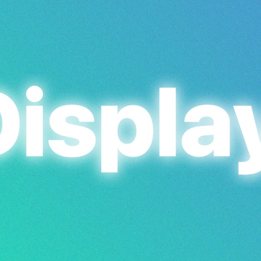 Display. app icon