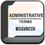 Administrative Terms icon