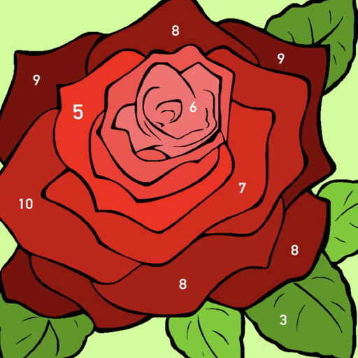 Coloring Pop : Color by Number app icon