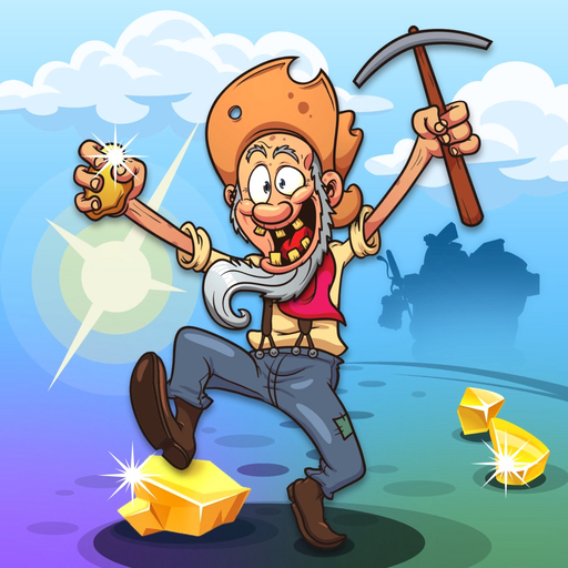 Gold Miner & Match 3 Tycoon app icon