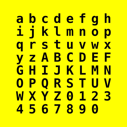 Letters & Numbers app icon