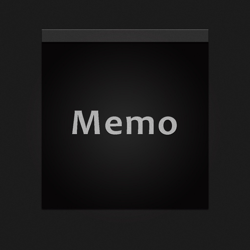 Dark Memos app icon