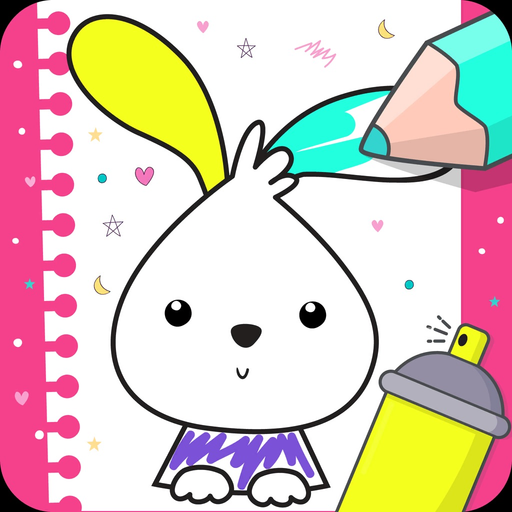 Coloring games for toddlers app icon