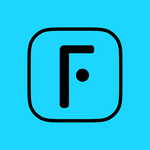Fonts før iPhone app icon