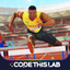 Hurdles 3D icon