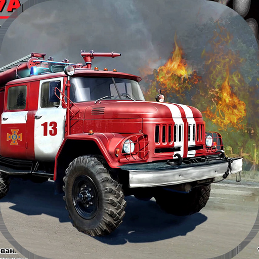 USSR Winter Rescue Fire Trucks app icon