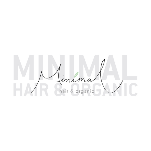 Minimal hair&organic app icon