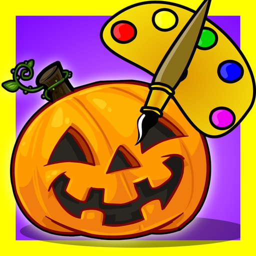 Color Objects Halloween app icon