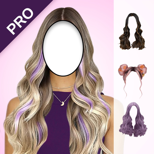 Auto Hair Color Changer Pro app icon