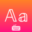 Keyboard Fonts - Cool Aa Fonts icon