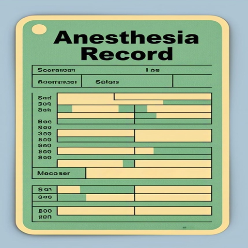 Anesthesia Record app icon