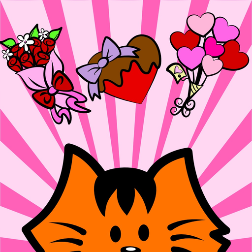 Kikimoji Sweet Valentine app icon