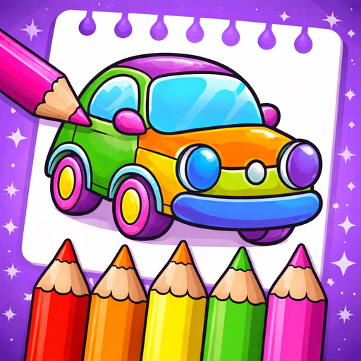 Coloring & Learn for Kids NEW app icon