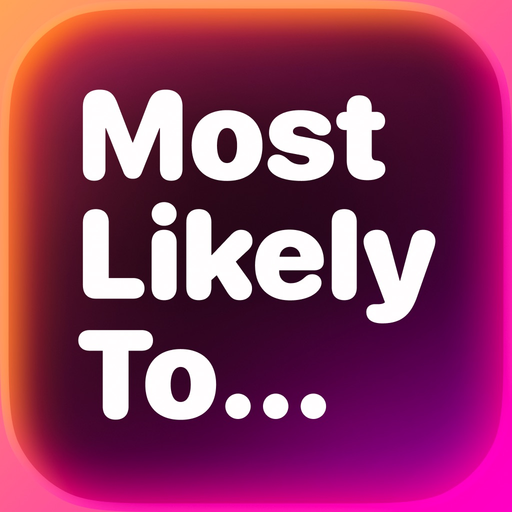 Most Likely To app icon