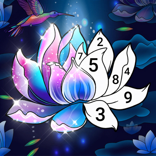 Magic Color by Number－Painting app icon