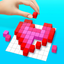 Cubes art - unique puzzle icon