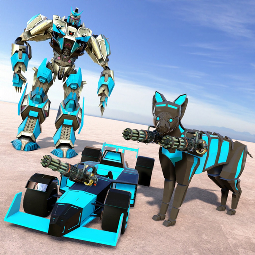 Futuristic Cat Robot War app icon