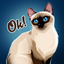 Siamese Cats Emoji Sticker icon
