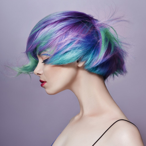 Hair style color changer App app icon