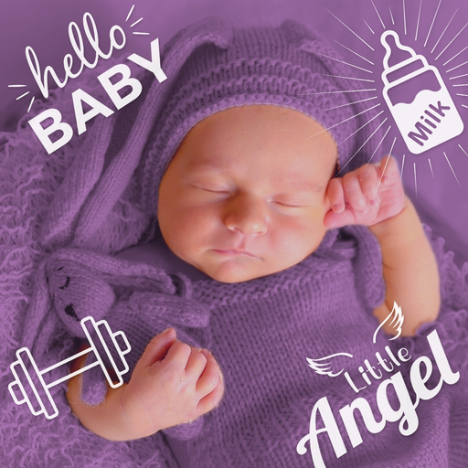 Baby Photo Editor: Story Maker app icon