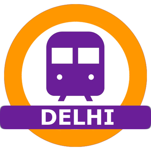 Delhi Metro Route Map and Fare app icon