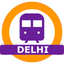 Delhi Metro Route Map and Fare icon