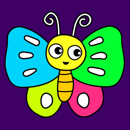 Coloring books Kids app icon