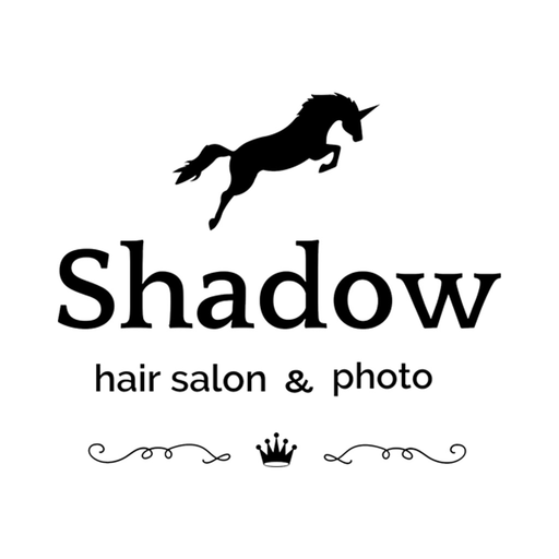 Shadow hairsalon & photo app icon