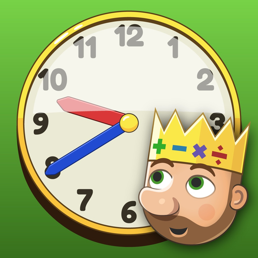 King of Math: Telling Time app icon