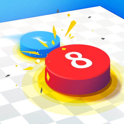 Flick Fall -Air Hockey Games app icon