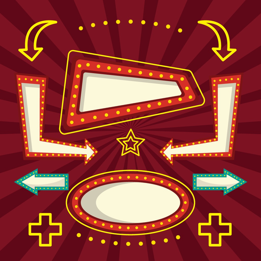 Stage Direction-Static Sticker app icon
