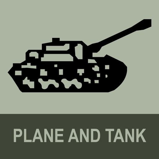Plane and tank LCD Game app icon
