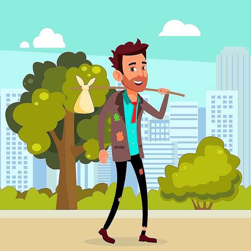 Hobo - Real Life Simulator app icon
