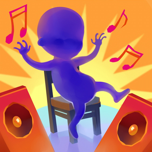 Musical chairs: dji dance game app icon
