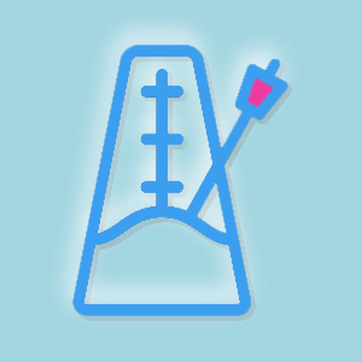 Neumorphism Metronome app icon